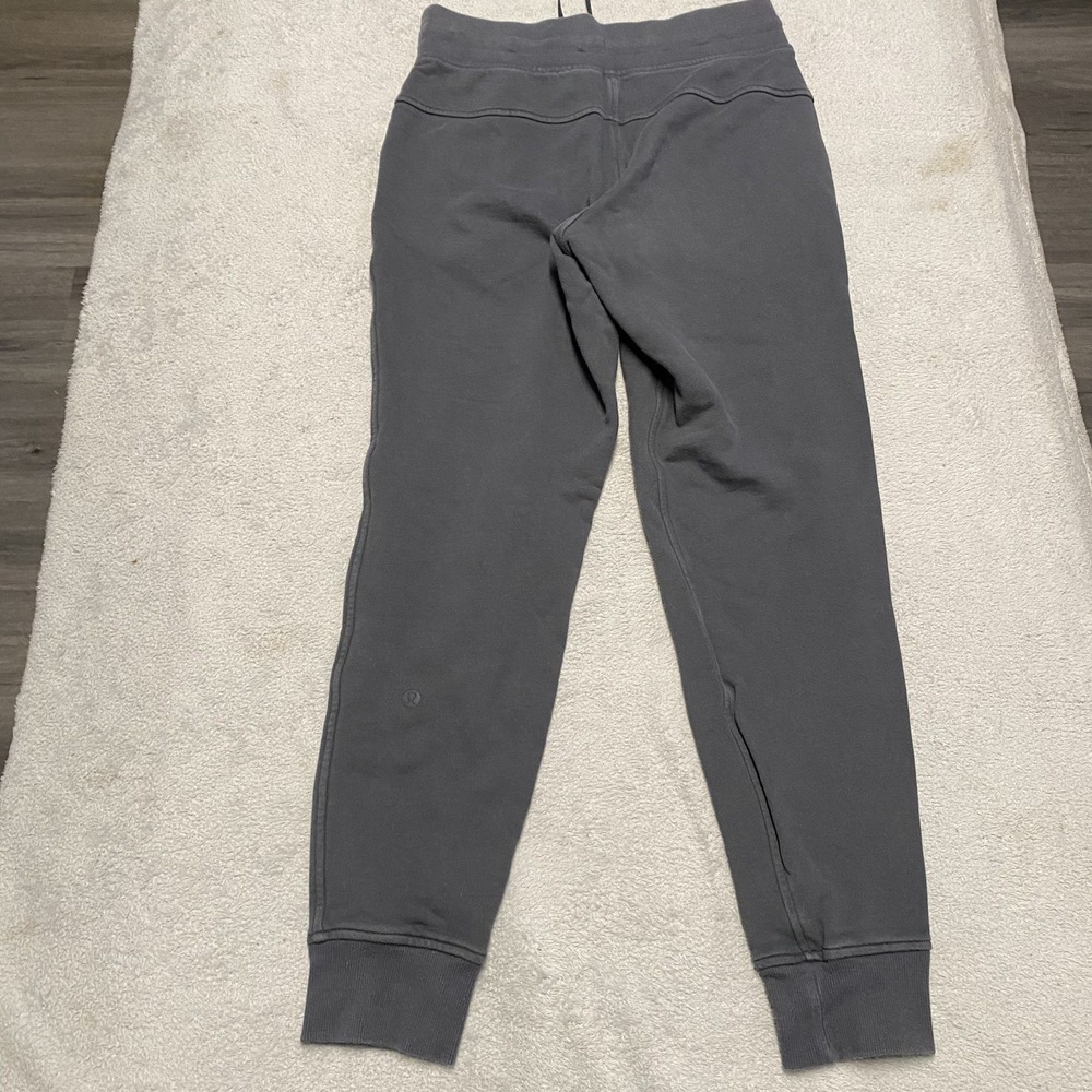 Lululemon Warm Down Jogger Womens 4 Gray Athleisure Sweat Pants Fade - Picture 2 of 10